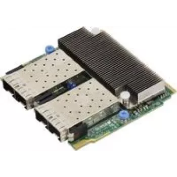 Supermicro - AOC-M25G-M4SM-O - Interna, Cableada, Fibra óptica, 25000 Mbit/s, Negro, Verde, Gris