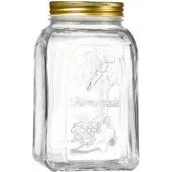Vaso cuadrado transparente Ritzenhoff & Breker homemade 807554