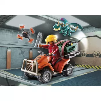 Set Dragons the Nine Realms Icaris Quad Playmobil 71085