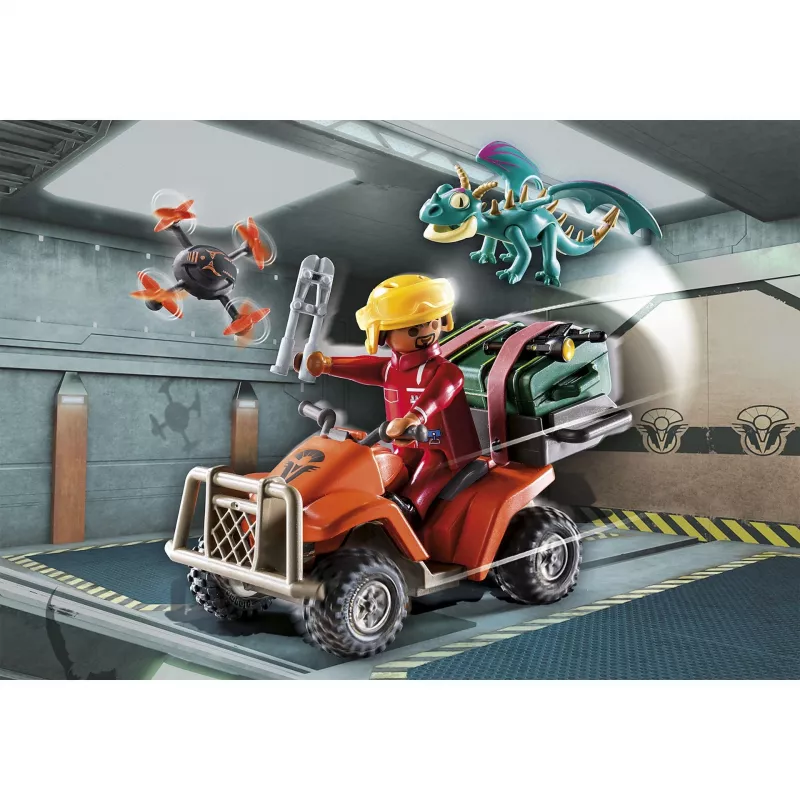 Set Dragons the Nine Realms Icaris Quad Playmobil 71085