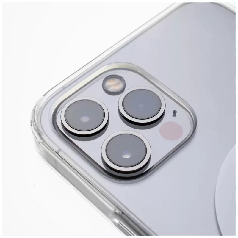 Tapa trasera protectora FIXED para Apple iPhone Air – capa interior de TPU transparente + carcasa exterior de PC, soporte MagSafe