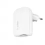 Belkin WCB007vfWH Smartphone, tablet blanco carga rápida AC interior