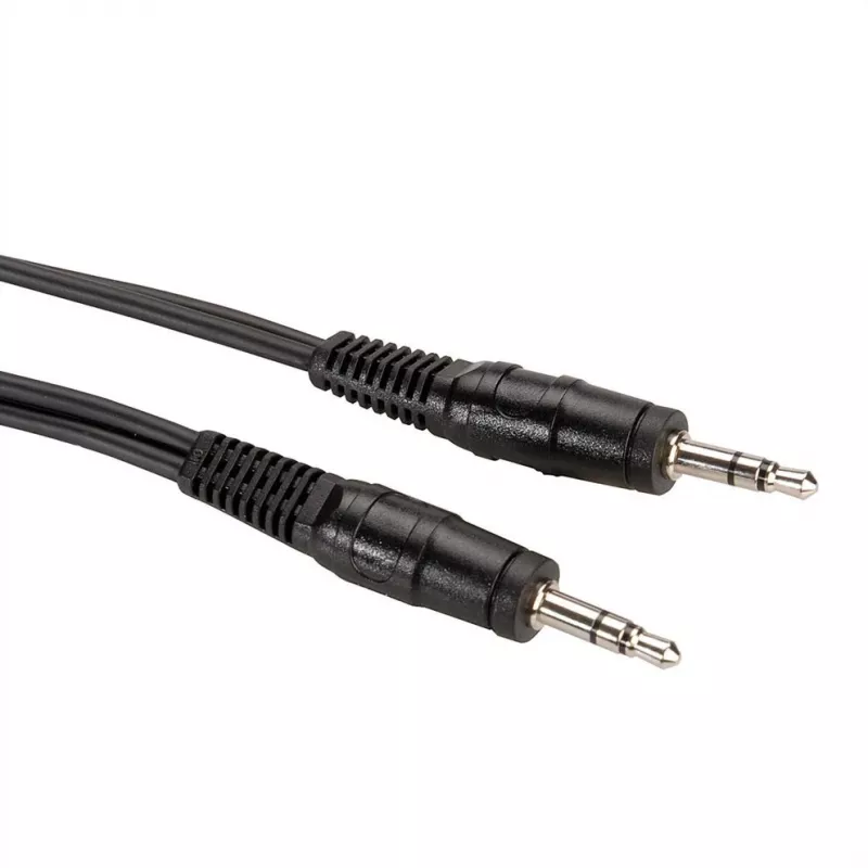 ROLINE cable de audio - minijack estéreo macho a minijack estéreo macho