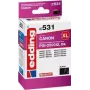 Cartucho de tinta Edding EDD-531 1 unidad compatible alto rendimiento (XL) negro (18-531)