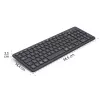 Teclado inalámbrico multidispositivo WK-300 negro