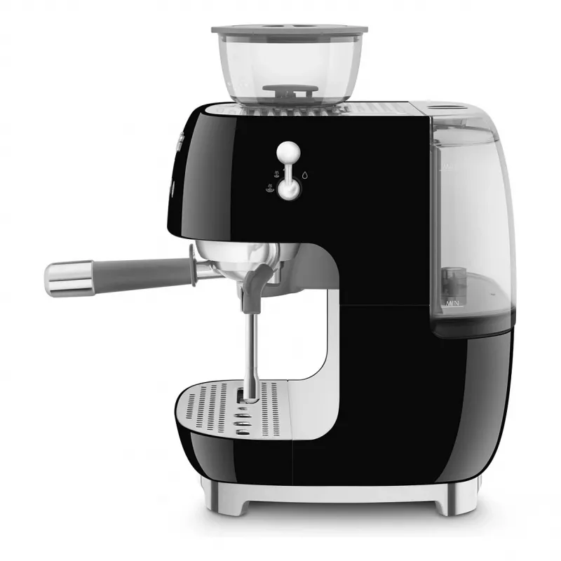 Cafetera espresso SMEG EGF03BLEU. Cafetera superautomática 50s Style. negra