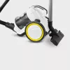 Aspirador de cilindro Karcher VC 3 — aspirador en seco para el hogar, 700 W, 0,9 L sin bolsa, HEPA 13, tubo telescópico, manguera de 1,5 m