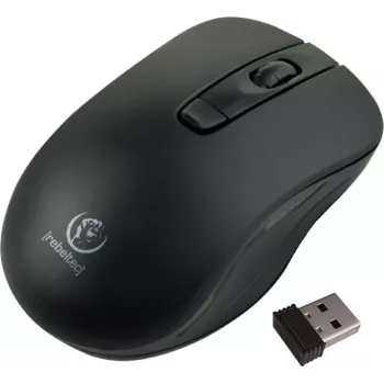 Ratón inalámbrico óptico Rebeltec STAR negro RBLMYS00055 interfaz