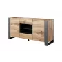 Cómoda Cama WOOD roble wotan/antracita