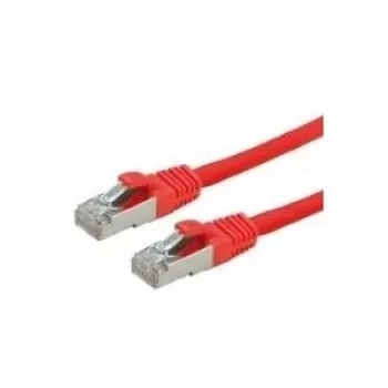 Cable de parcheo VALUE S/FTP-(PiMF-) Cat.6, LSOH, rojo, 1,5 m (21.99.0712)