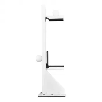 Soporte de GPU SilverStone GB01 blanco SST-GB01W regulable en altura para soporte de tarjetas gráficas