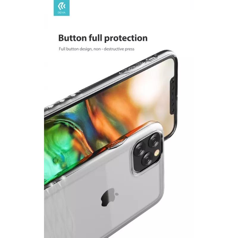 Funda para smartphone Devia Ocean2 Serie para iPhone 11 Pro Max, transparente, cubierta protectora transparente