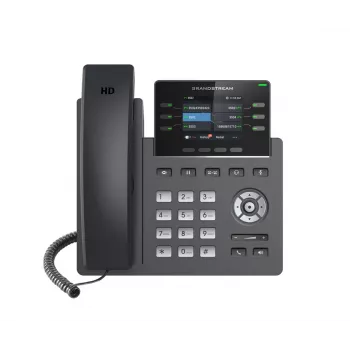 Teléfono IP Grandstream GRP2613W negro 4 líneas TFT 2,4 pulgadas