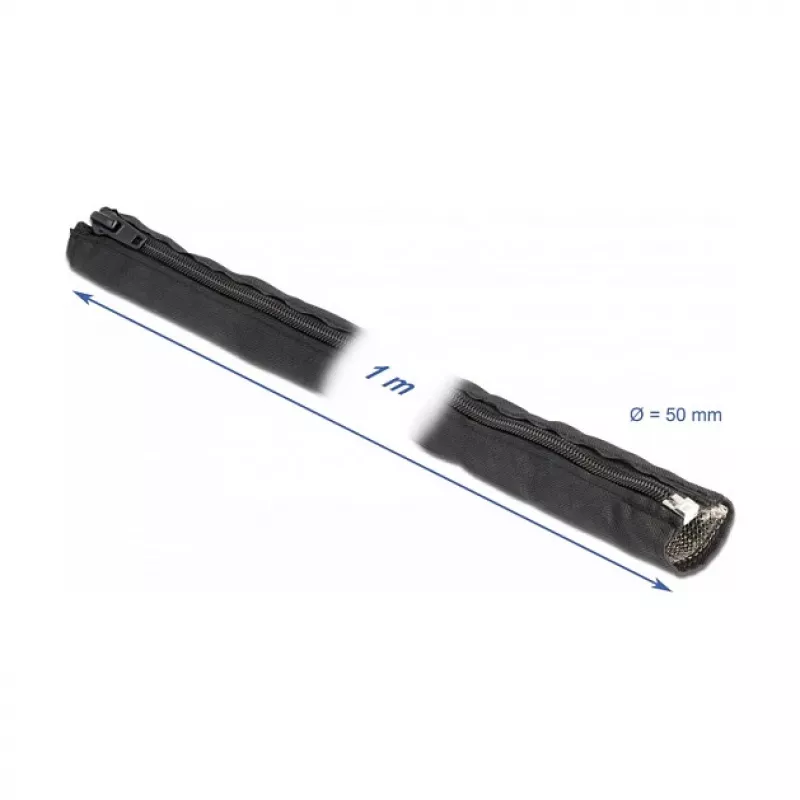 Funda de malla de apantallamiento EMI DeLOCK 20849 1 m x 50 mm negro