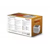 Esperanza EKT002 Ciabatta tostadora, 2 ranuras, 600 W, blanco