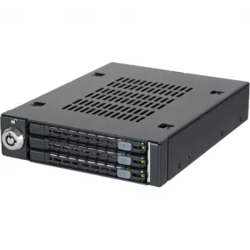 ICY DOCK - ToughArmor - MB993SK-B - marco de intercambio en caliente de aleación completa para 3x HDD y SSD SATA de 2,5
