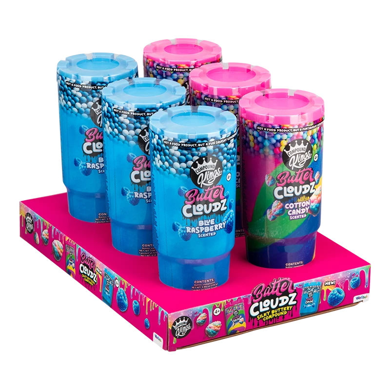 Vaso WECOOL Butter Cloudz surtido, colores surtidos, pack de 6