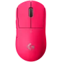 Ratón gaming inalámbrico Logitech PRO X SUPERLIGHT 2C rosa