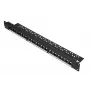 Patch panel Extralink 24 puertos U/UTP (UTP) modular, 1U, negro, 482,6 mm de ancho