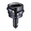 Cargador de coche Baseus Enjoyment Max 60W con cables USB-C y Lightning, carga rápida de doble puerto