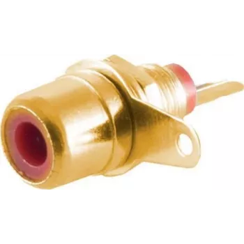 Conector macho RCA ShiverPeaks BS52091-R dorado macho