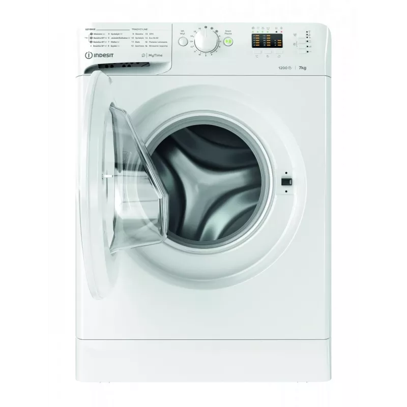 Lavadora INDESIT MTWA71252WPL 7 kg, carga frontal, clase energética E