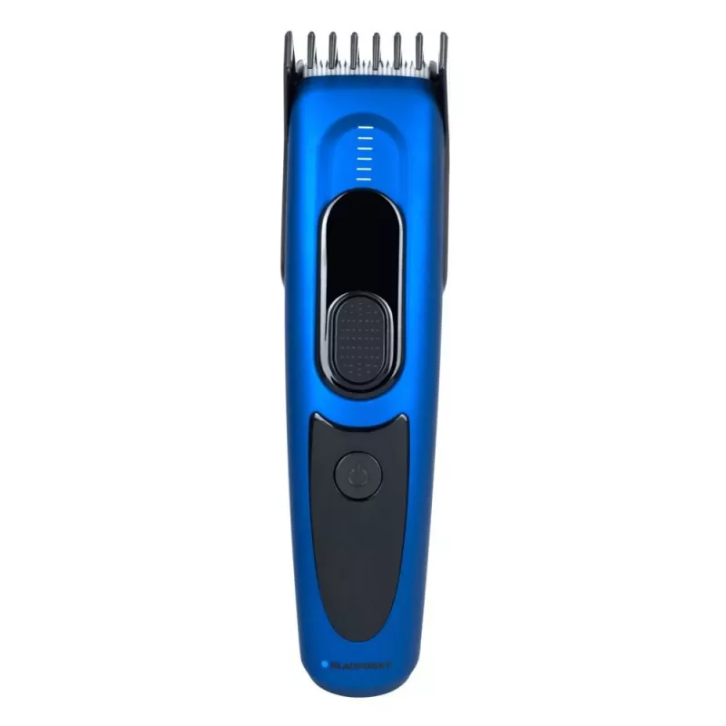 Recortadora de pelo BLAUPUNKT HCC401 — ajustable 3–24 mm, recargable, negro/azul