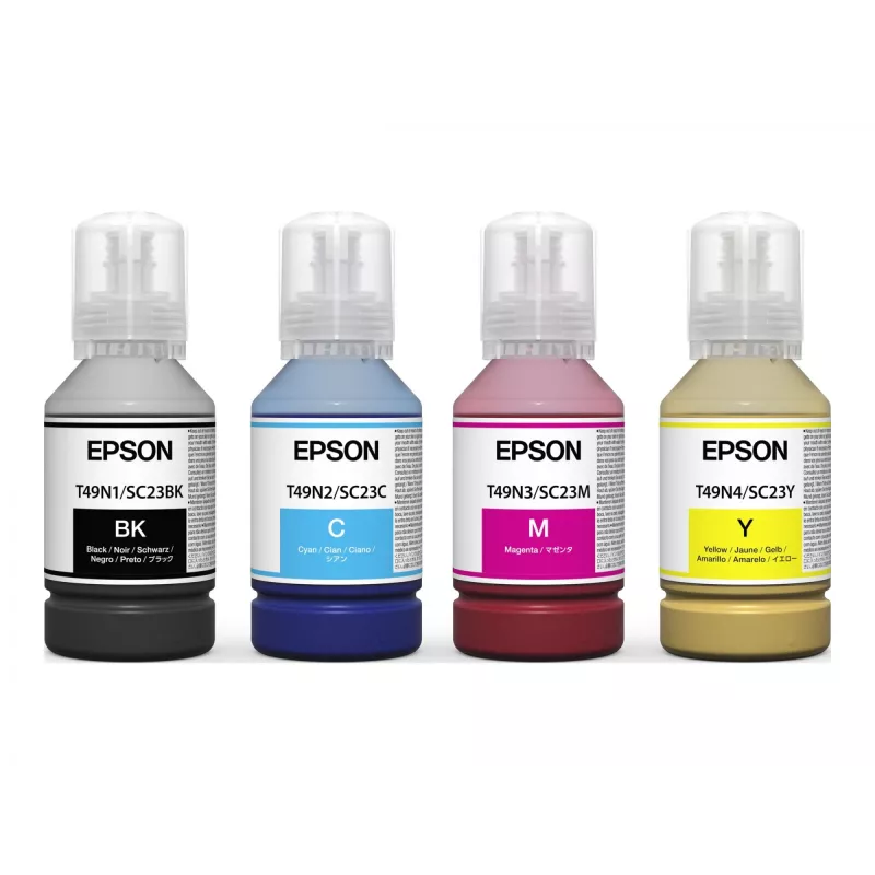 Cartucho de tinta Epson negro 140 ml para SC-T3100x (original C13T49H10N)
