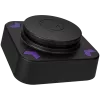 LORGAR SMP40, micrófono RGB con botón de silencio externo y soporte de metal, negro