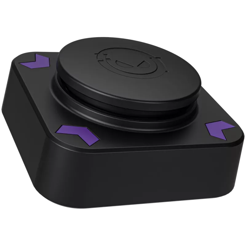 LORGAR SMP40, micrófono RGB con botón de silencio externo y soporte de metal, negro