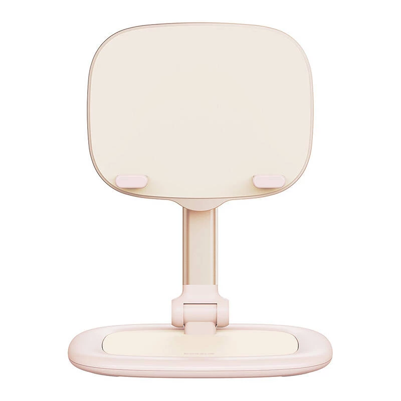 Soporte para tablet y móvil Baseus Seashell Series rosa – altura ajustable, ligero