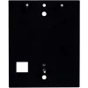 Placa posterior 2N 9155061 negra 107mm x 130mm