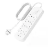 Protector contra sobretensiones SurgePlus 8x Schuko 2xUSB-C 900J 2m