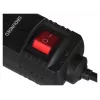 EnerGenie SPF5-C-5 Protector de sobretensión 5 tomas AC 250 V 1,5 m negro