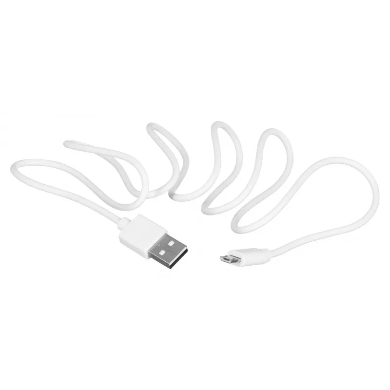 Cable USB SAVIO CL-123 USB 2.0, USB A a Micro-USB B, 1 m, blanco