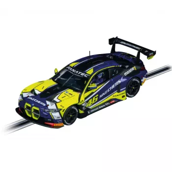 Coche de derrape Carrera BMW M4 GT3 Valentino Rossi n.º 46 motor eléctrico 1:24