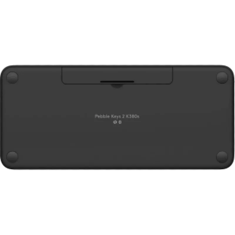 Logitech Pebble Keys 2 K380s – Teclado – inalámbrico – Bluetooth LE – QWERTY – Nórdico (danés/finés/noruego/sueco) – Tonal Graphite (920-011879)