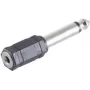 Conector de cable ShiverPeaks BS57001 6,3 mm 3,5 mm negro acero inoxidable