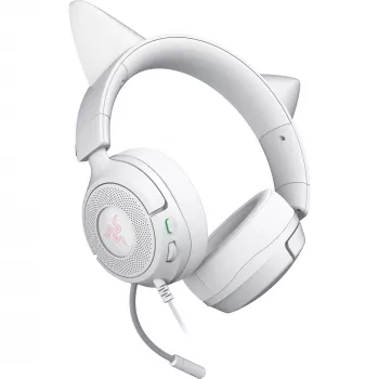 Auriculares Razer Kraken Kitty V3 X — auriculares gaming con iluminación RGB, diseño ligero, micrófono integrado