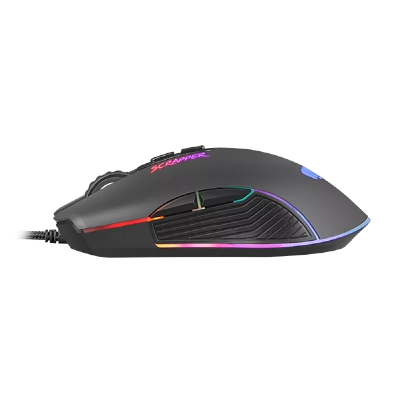 FURY Scrapper Ratón gaming ambidiestro USB Type-A óptico 6400 DPI
