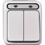 Pulsador de persiana MERTEN MEG3755-8029 gris claro AQUASTAR MEG3755-8029 (MEG3755-8029)