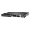 Hewlett Packard Enterprise HPE Aruba 6300M - Switch - L3 - gestionado - 24 x 1/2,5/5/10GBase-T + 4 x 1 Gigabit / 10 Gigabit / 25 Gigabit / 50 Gigabit SFP56 (Uplink / Stacking) - frontal