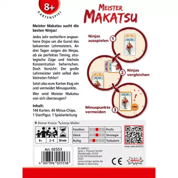 Meister Makatsu, juego de cartas