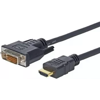 Vivolink PROHDMIDVI7.5 adaptador de cable de vídeo 7,5 m HDMI DVI-D negro