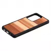 Funda protectora man and wood Galaxy S20 Ultra — acabado madera negra