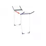 Tendedero Leifheit Pegasus 180 Maxx Winged — tendedero de suelo, 18 m de cuerda, altura ajustable 1080–1280 mm, 550×1100×1280 mm, azul/blanco