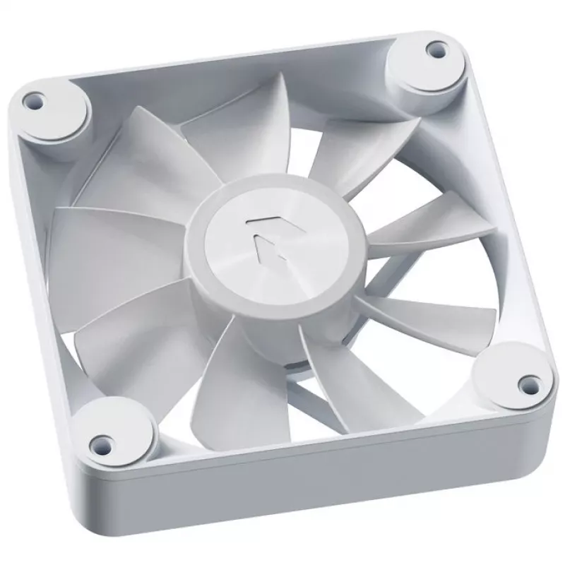 Ventilador APNX FP1-120-R PWM ARGB blanco 120mm, control PWM, iluminación ARGB