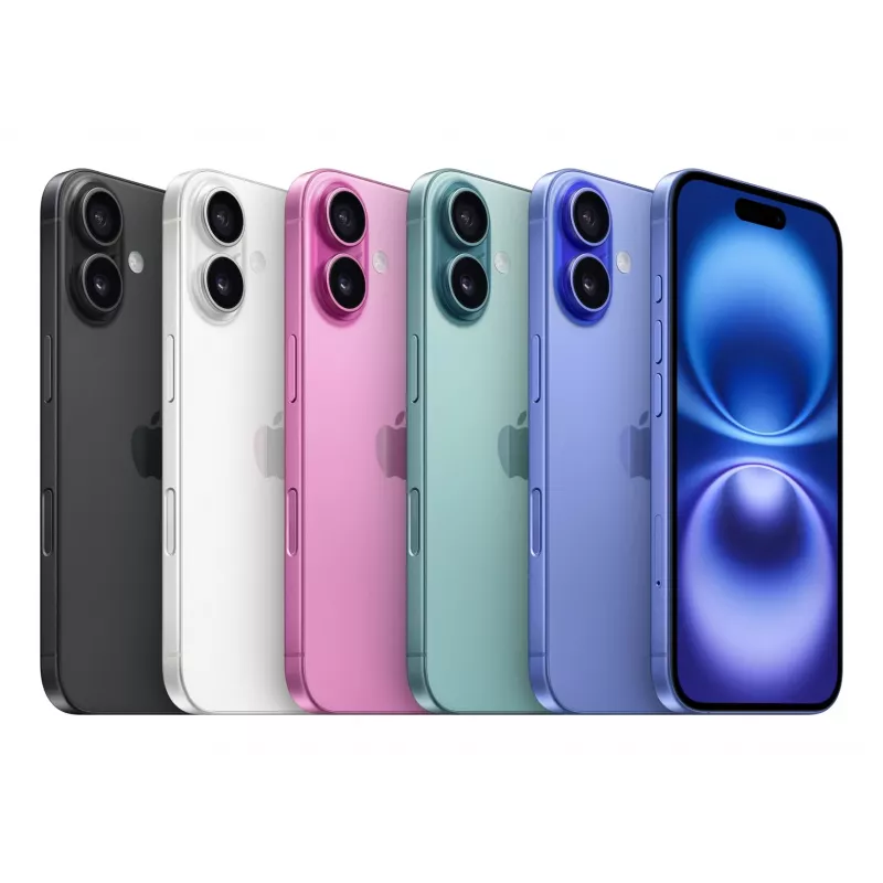 Apple iPhone 16 15,5 cm (6,1″) Dual SIM iOS 18 5G USB Type-C 256 GB blanco