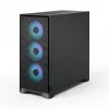 Caja para PC Fractal Design Pop 2 Air negro TG RGB Midi Tower – ATX/Micro-ATX/Mini-ITX, 3x120mm frontales, 1x120mm trasero, bahías de 2,5 inch y 3,5 inch