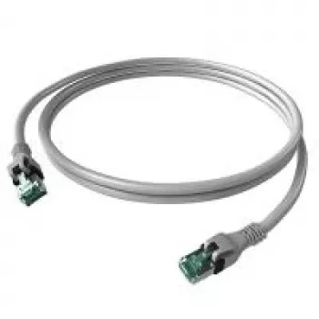 Sacon EasyLan DualBoot PushPull - cable de parcheo - RJ-45 (M) a RJ-45 (M) - 1 m - STP - CAT 6a - IEEE 802.5/IEEE 802.3 - moldeado - gris (CPP1OAAAAA0010)